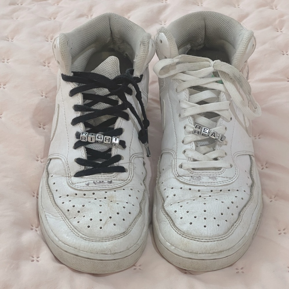 dirty white af1s